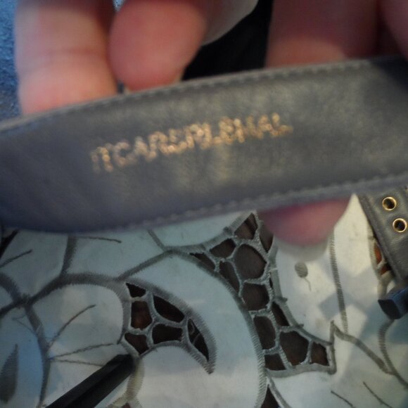 New Burberry Prorsum Gray Suede Heels w/Ankle Wrap Buckle Straps Size 38B - Picture 11 of 16